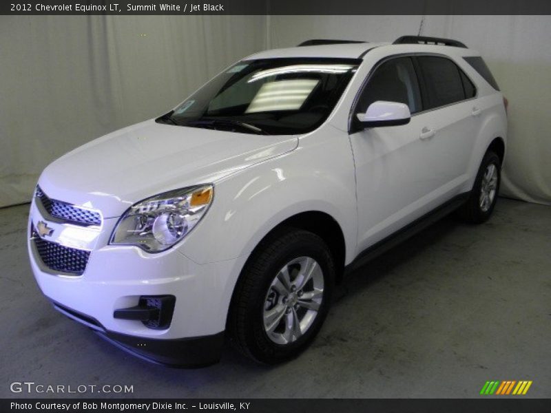 Summit White / Jet Black 2012 Chevrolet Equinox LT