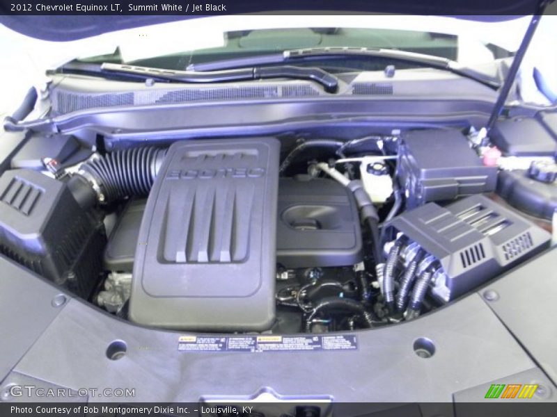 Summit White / Jet Black 2012 Chevrolet Equinox LT