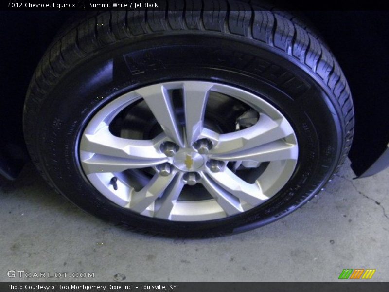 Summit White / Jet Black 2012 Chevrolet Equinox LT