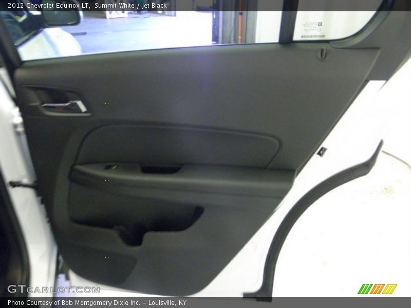 Summit White / Jet Black 2012 Chevrolet Equinox LT