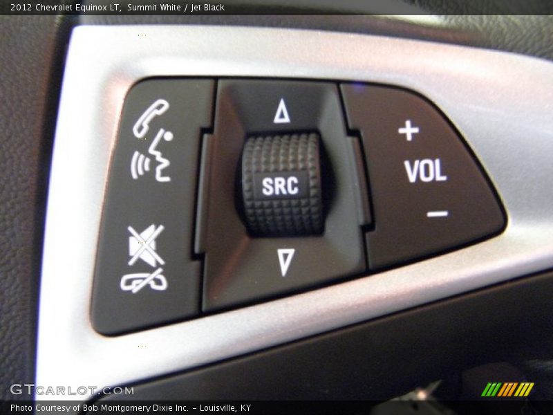 Summit White / Jet Black 2012 Chevrolet Equinox LT