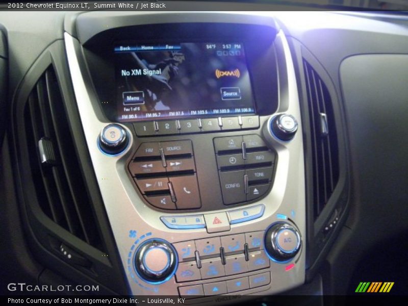 Summit White / Jet Black 2012 Chevrolet Equinox LT