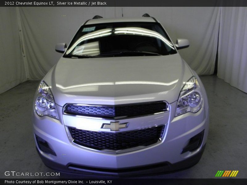 Silver Ice Metallic / Jet Black 2012 Chevrolet Equinox LT