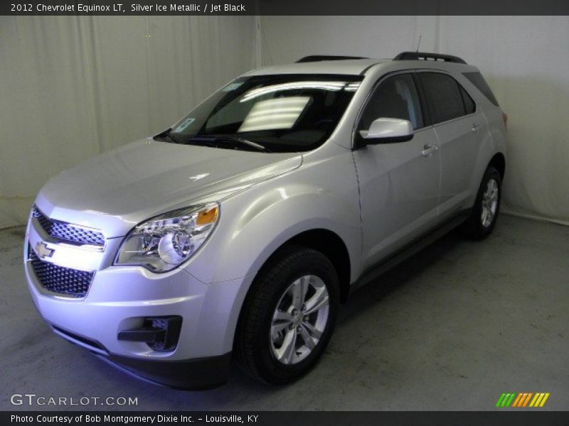 Silver Ice Metallic / Jet Black 2012 Chevrolet Equinox LT