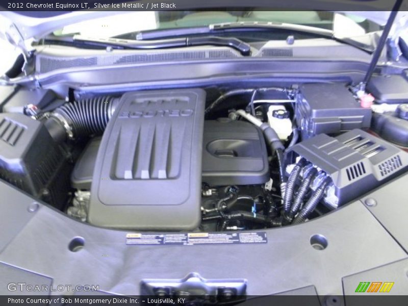 Silver Ice Metallic / Jet Black 2012 Chevrolet Equinox LT