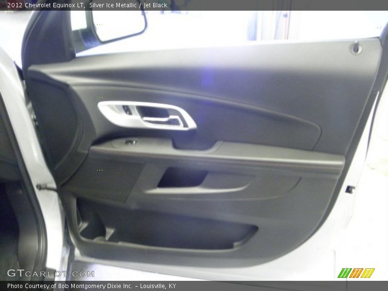 Silver Ice Metallic / Jet Black 2012 Chevrolet Equinox LT
