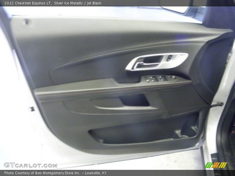 Silver Ice Metallic / Jet Black 2012 Chevrolet Equinox LT