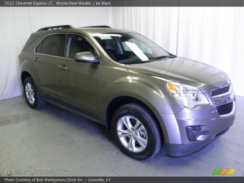 Mocha Steel Metallic / Jet Black 2012 Chevrolet Equinox LT