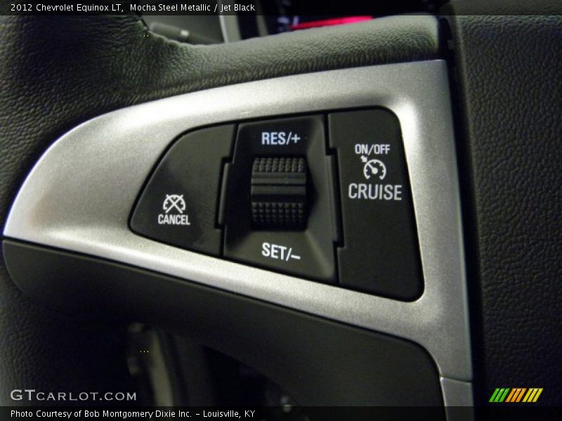 Mocha Steel Metallic / Jet Black 2012 Chevrolet Equinox LT