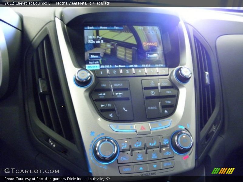 Mocha Steel Metallic / Jet Black 2012 Chevrolet Equinox LT
