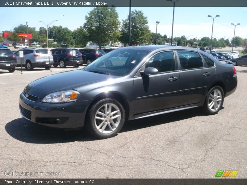 Cyber Gray Metallic / Ebony 2011 Chevrolet Impala LTZ
