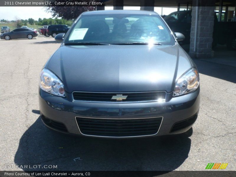 Cyber Gray Metallic / Ebony 2011 Chevrolet Impala LTZ
