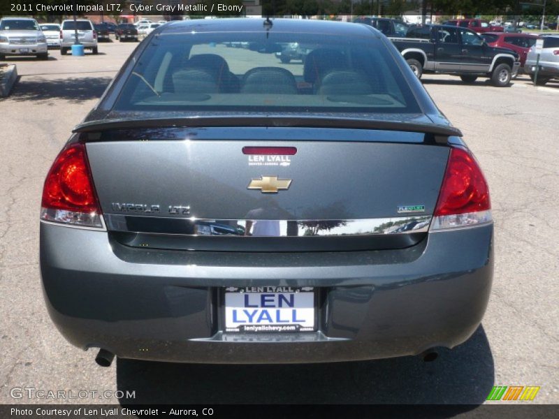 Cyber Gray Metallic / Ebony 2011 Chevrolet Impala LTZ