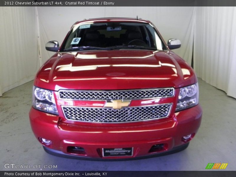 Crystal Red Tintcoat / Ebony 2012 Chevrolet Suburban LT 4x4