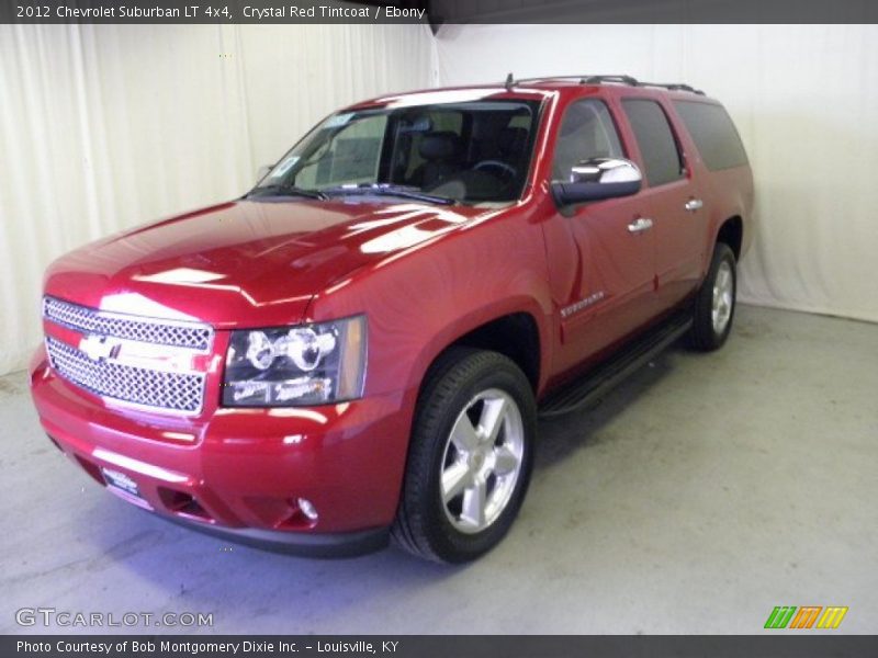 Crystal Red Tintcoat / Ebony 2012 Chevrolet Suburban LT 4x4