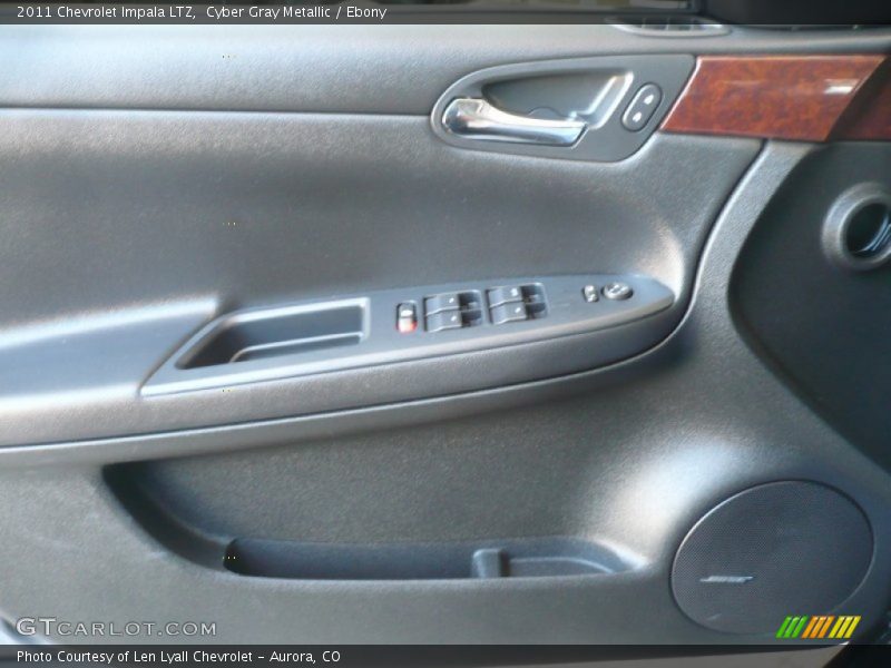 Cyber Gray Metallic / Ebony 2011 Chevrolet Impala LTZ
