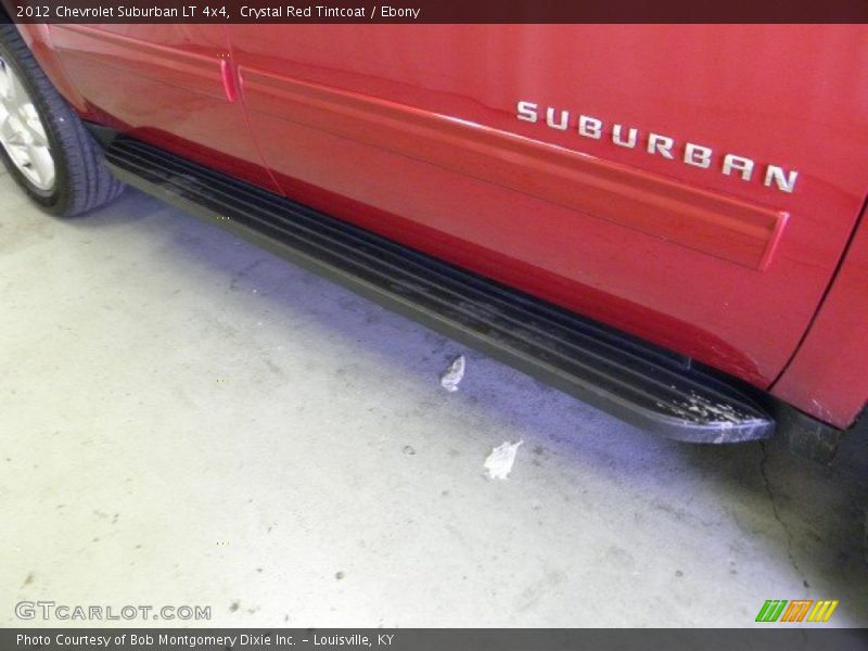 Crystal Red Tintcoat / Ebony 2012 Chevrolet Suburban LT 4x4