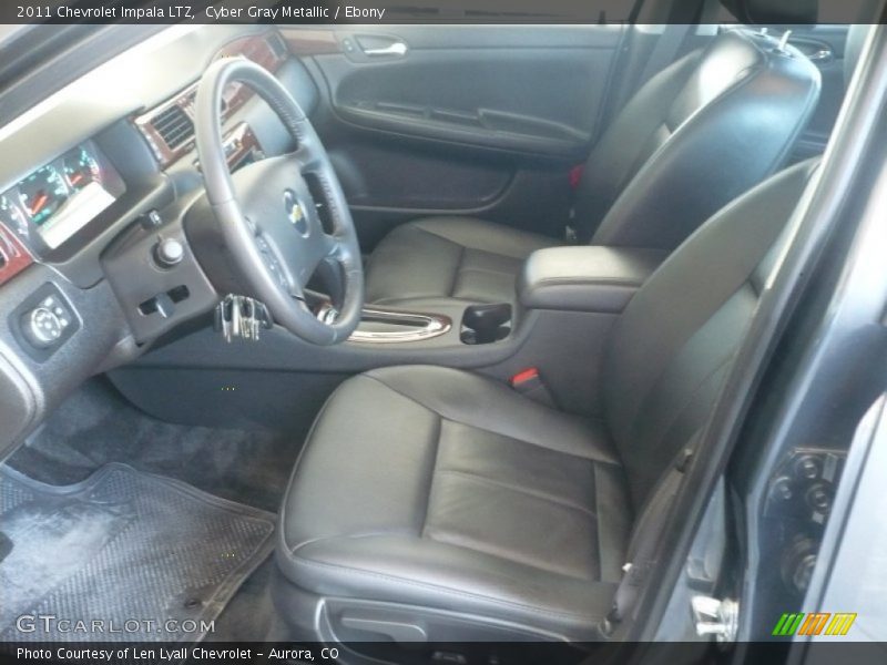 Cyber Gray Metallic / Ebony 2011 Chevrolet Impala LTZ