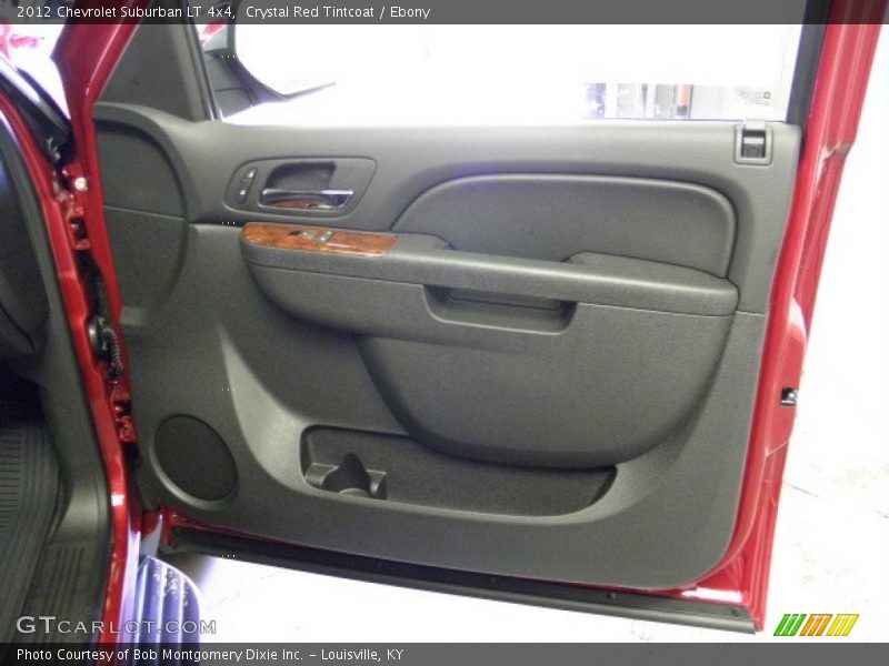 Crystal Red Tintcoat / Ebony 2012 Chevrolet Suburban LT 4x4