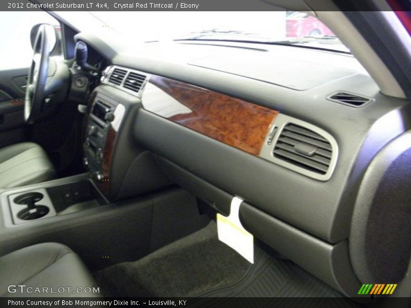 Crystal Red Tintcoat / Ebony 2012 Chevrolet Suburban LT 4x4