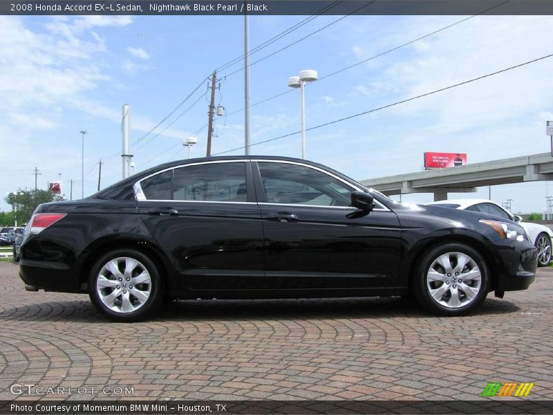 2008 Honda accord ex-l black #5