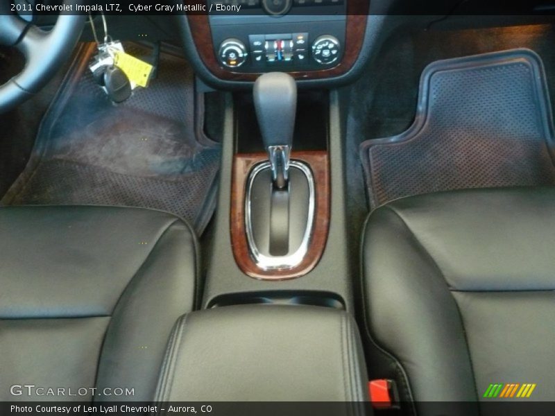 Cyber Gray Metallic / Ebony 2011 Chevrolet Impala LTZ