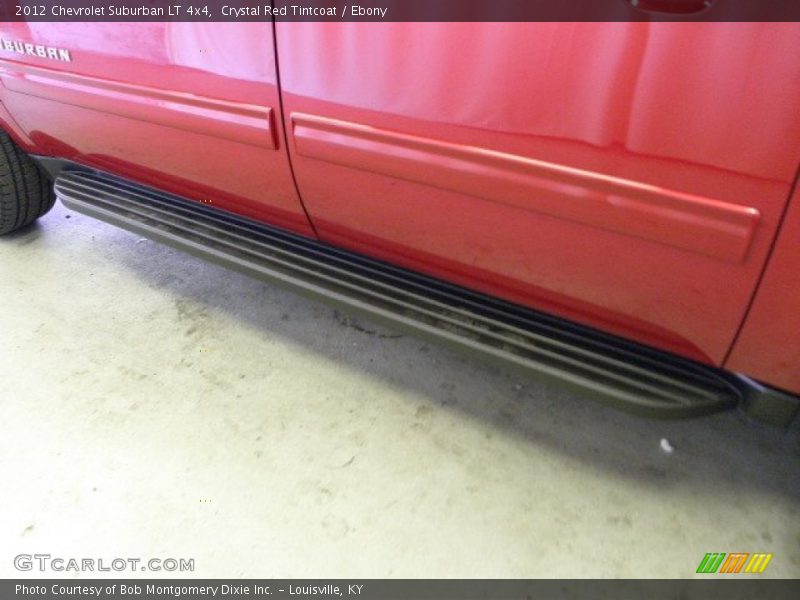 Crystal Red Tintcoat / Ebony 2012 Chevrolet Suburban LT 4x4