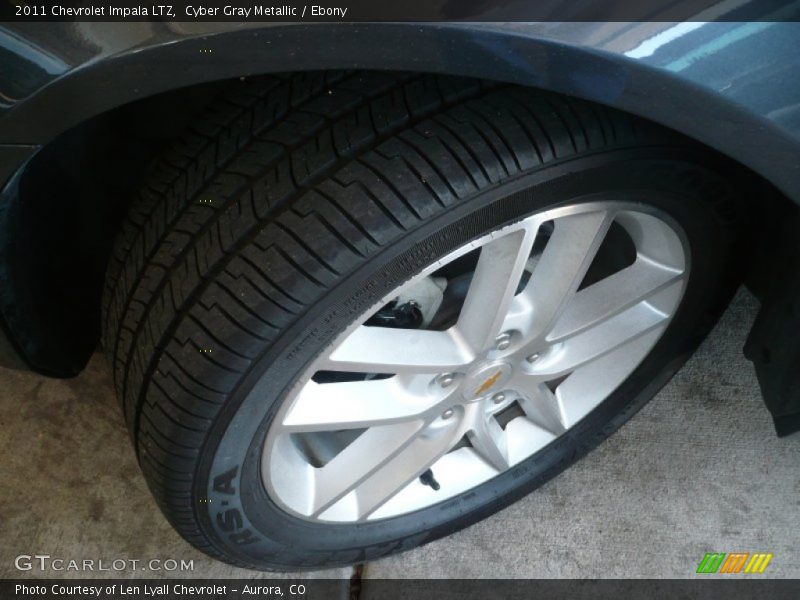 Cyber Gray Metallic / Ebony 2011 Chevrolet Impala LTZ