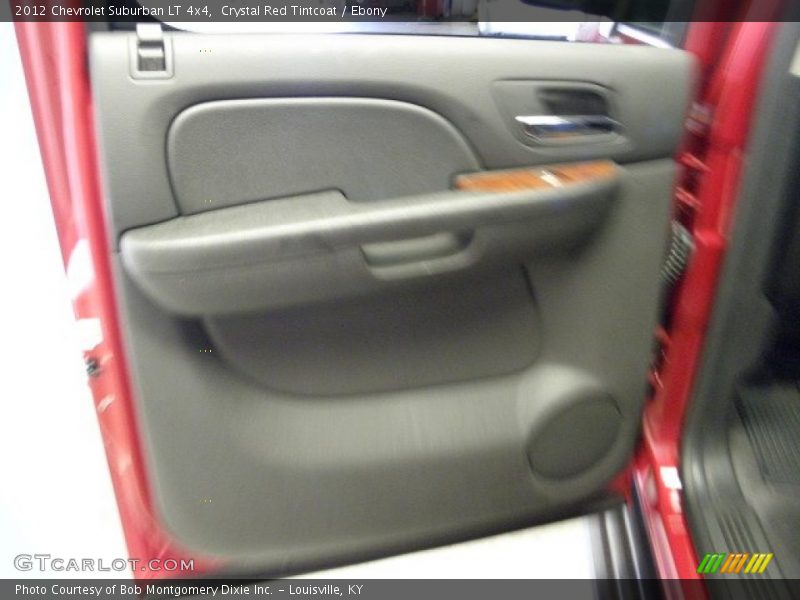 Crystal Red Tintcoat / Ebony 2012 Chevrolet Suburban LT 4x4