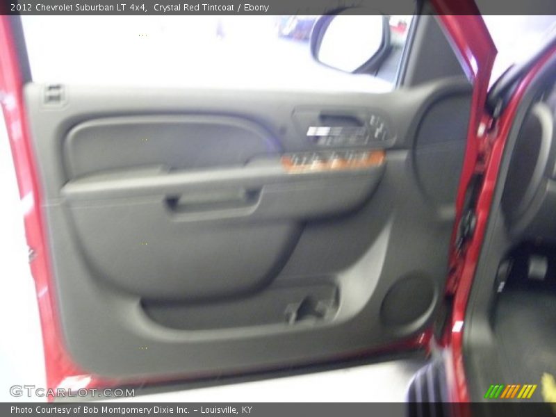 Crystal Red Tintcoat / Ebony 2012 Chevrolet Suburban LT 4x4