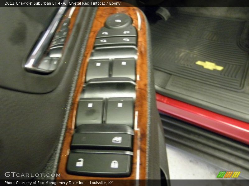 Crystal Red Tintcoat / Ebony 2012 Chevrolet Suburban LT 4x4
