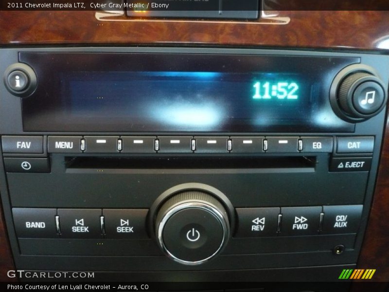 Cyber Gray Metallic / Ebony 2011 Chevrolet Impala LTZ