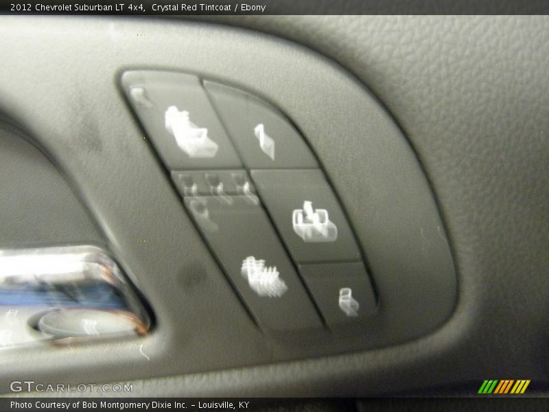 Crystal Red Tintcoat / Ebony 2012 Chevrolet Suburban LT 4x4