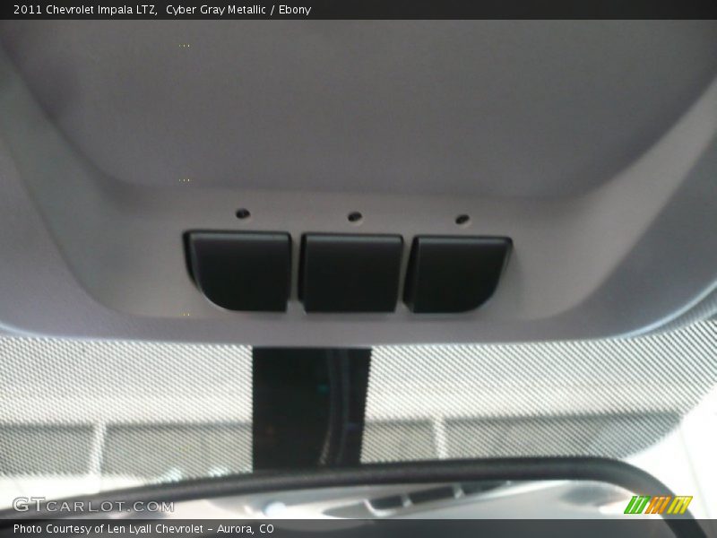 Cyber Gray Metallic / Ebony 2011 Chevrolet Impala LTZ