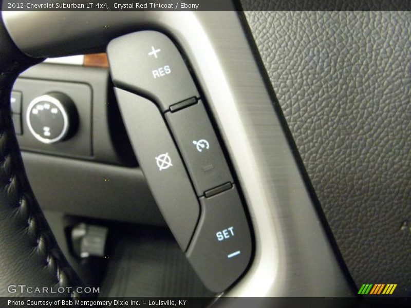 Crystal Red Tintcoat / Ebony 2012 Chevrolet Suburban LT 4x4