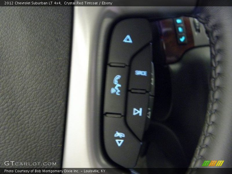 Crystal Red Tintcoat / Ebony 2012 Chevrolet Suburban LT 4x4