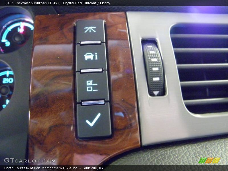 Crystal Red Tintcoat / Ebony 2012 Chevrolet Suburban LT 4x4