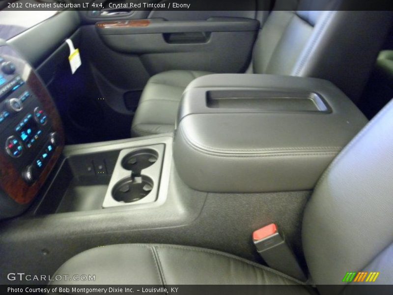 Crystal Red Tintcoat / Ebony 2012 Chevrolet Suburban LT 4x4