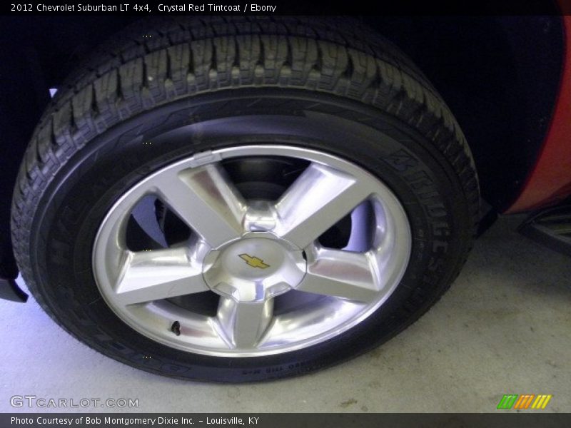 Crystal Red Tintcoat / Ebony 2012 Chevrolet Suburban LT 4x4