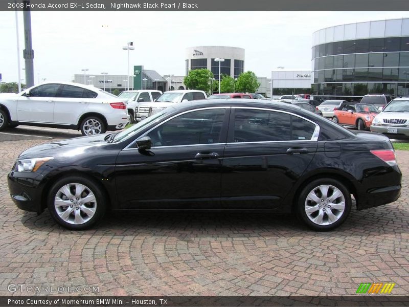 2008 Honda accord ex-l black #1