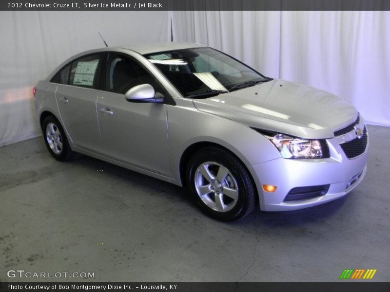 Silver Ice Metallic / Jet Black 2012 Chevrolet Cruze LT