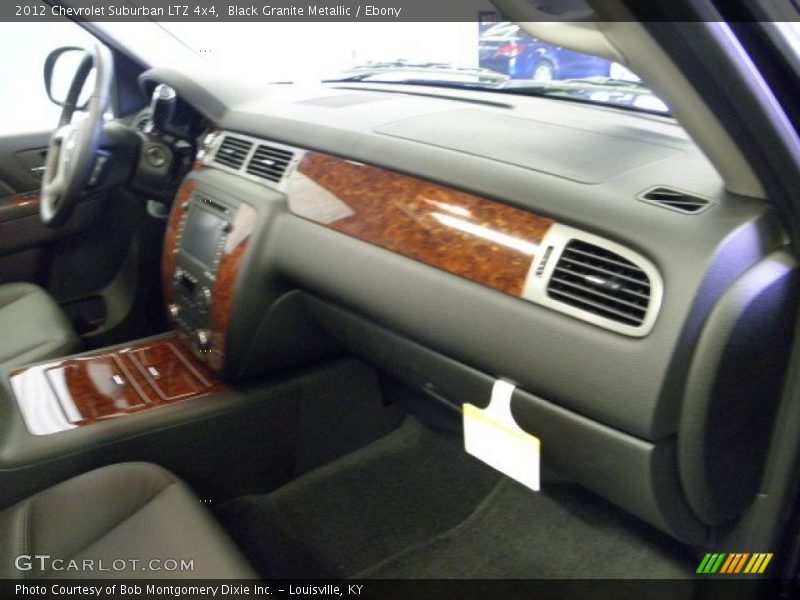 Black Granite Metallic / Ebony 2012 Chevrolet Suburban LTZ 4x4