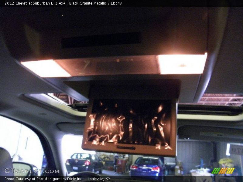 Black Granite Metallic / Ebony 2012 Chevrolet Suburban LTZ 4x4