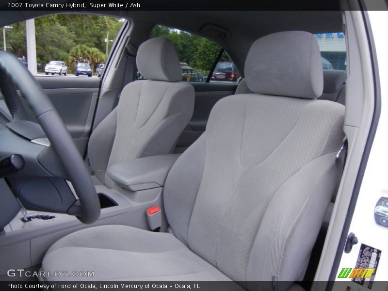 Super White / Ash 2007 Toyota Camry Hybrid