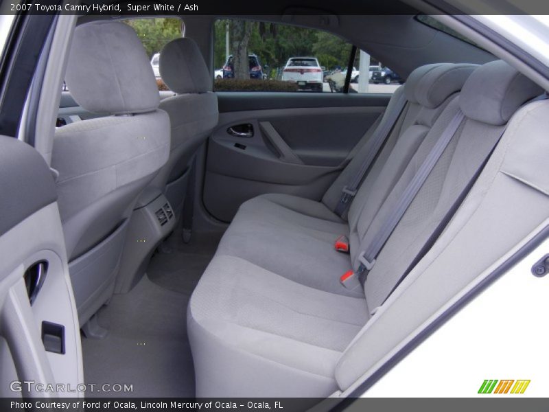 Super White / Ash 2007 Toyota Camry Hybrid