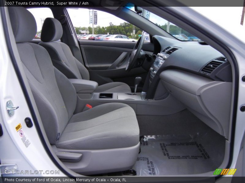 Super White / Ash 2007 Toyota Camry Hybrid