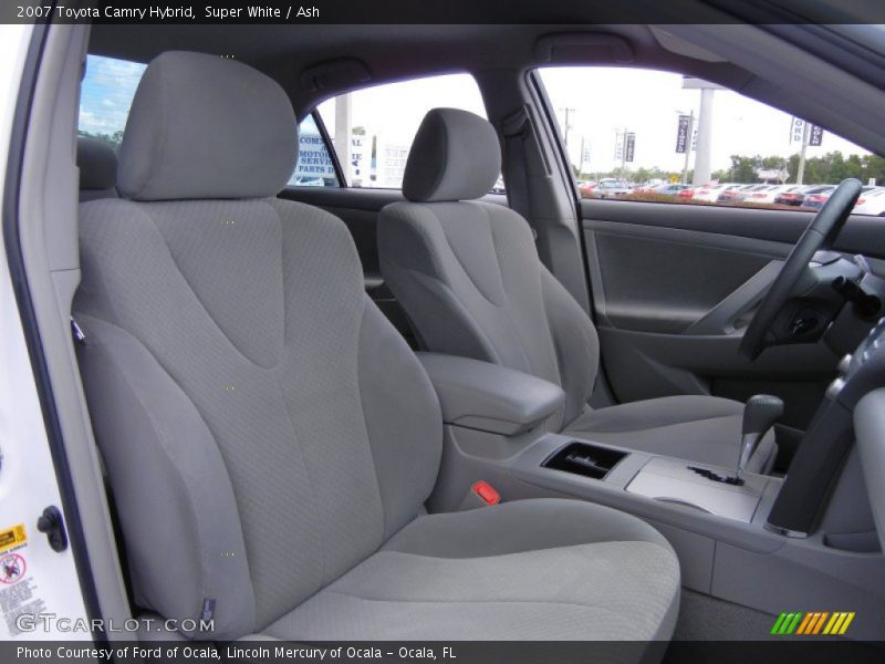 Super White / Ash 2007 Toyota Camry Hybrid