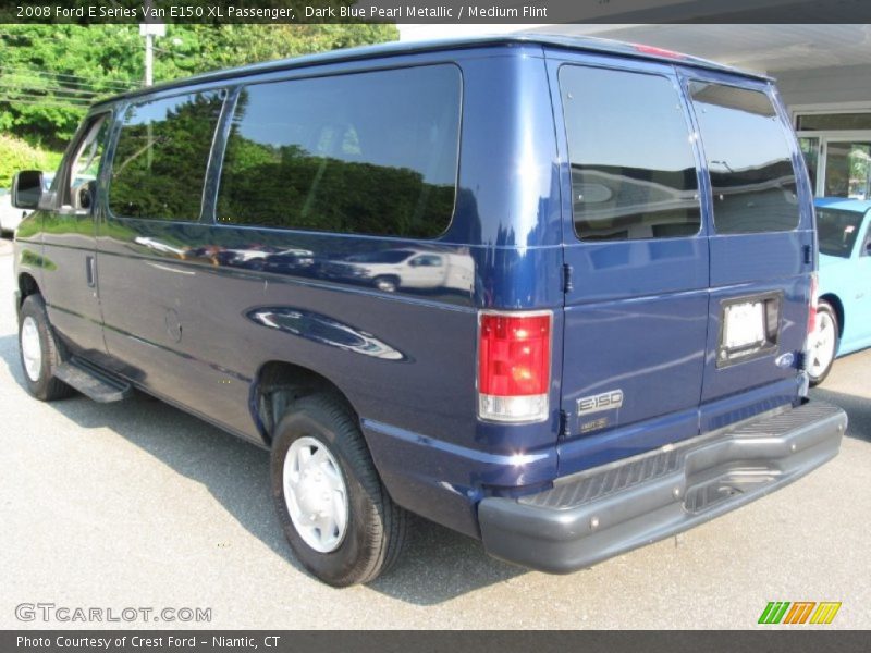  2008 E Series Van E150 XL Passenger Dark Blue Pearl Metallic