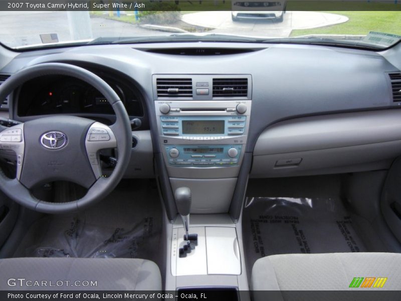 Super White / Ash 2007 Toyota Camry Hybrid
