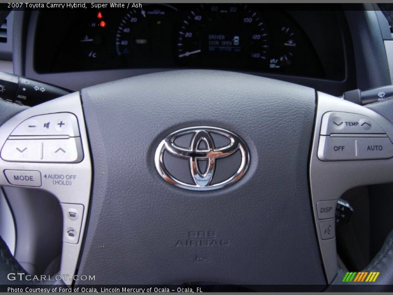 Super White / Ash 2007 Toyota Camry Hybrid